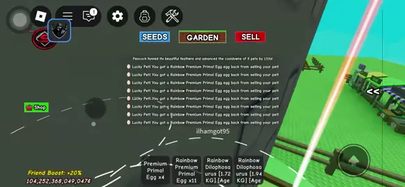 UNLI EGG HATCH + UNLI RAINBOW PRIMAL EGG NEW UPDATE IN SPEEDHUB#xuhuong #xyzbca #indonesia🇮🇩 #growagarden #foryou 