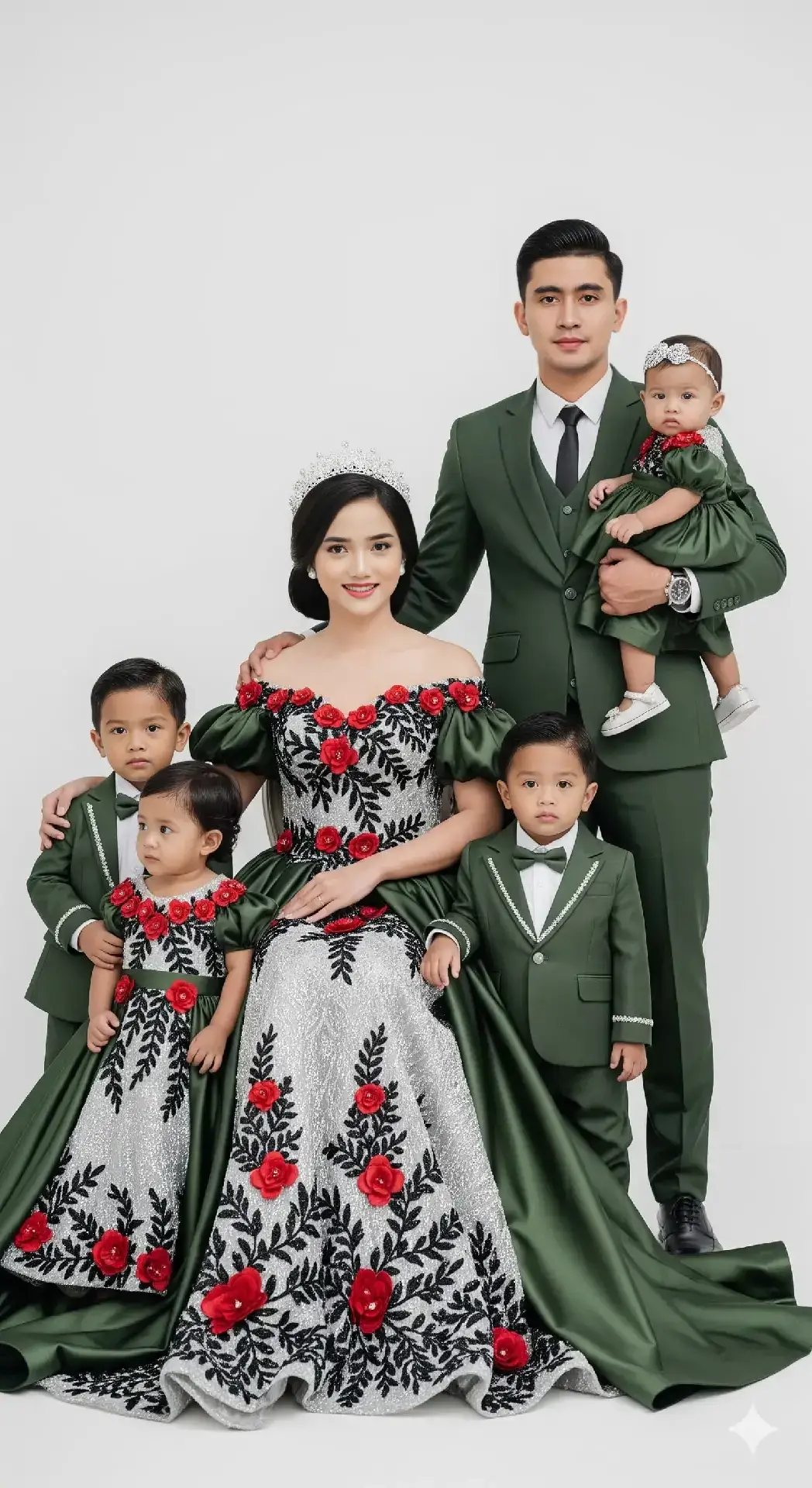 Open edit Foto AI/Chat GPT : Foto keluarga Foto Couple    Foto Sendiri dan lain sebagainya (sesuai request)  Bebas pilih tema :  Studio/Outdoor/Indoor/Prewedding/Baju adat/Santai/Casual, dll #verrelbramasta #fuji #verfu #family #fotostudio