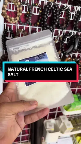 NATURAL FRENCH CELTIC SEA SALT #fypシ゚viral 