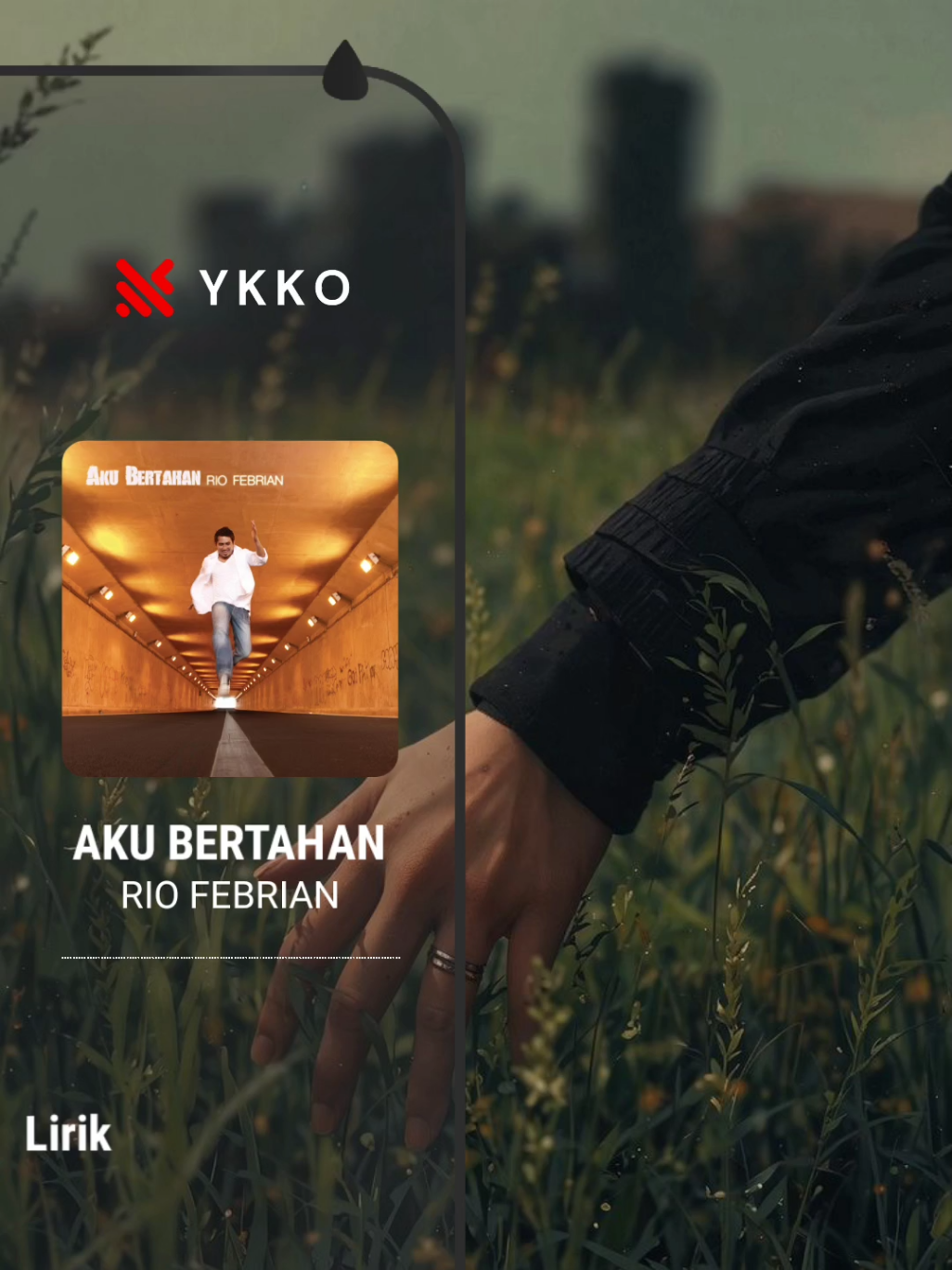 Rio Febrian | Aku Bertahan #akubertahan #fyp #foryou #musik #viral 