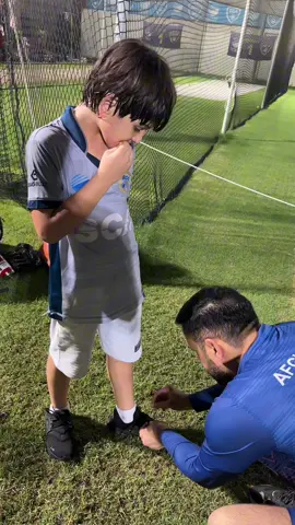 Mohamad Nabi and rohan at practice ❤️#sports#son #father #tiktok #fypシ 