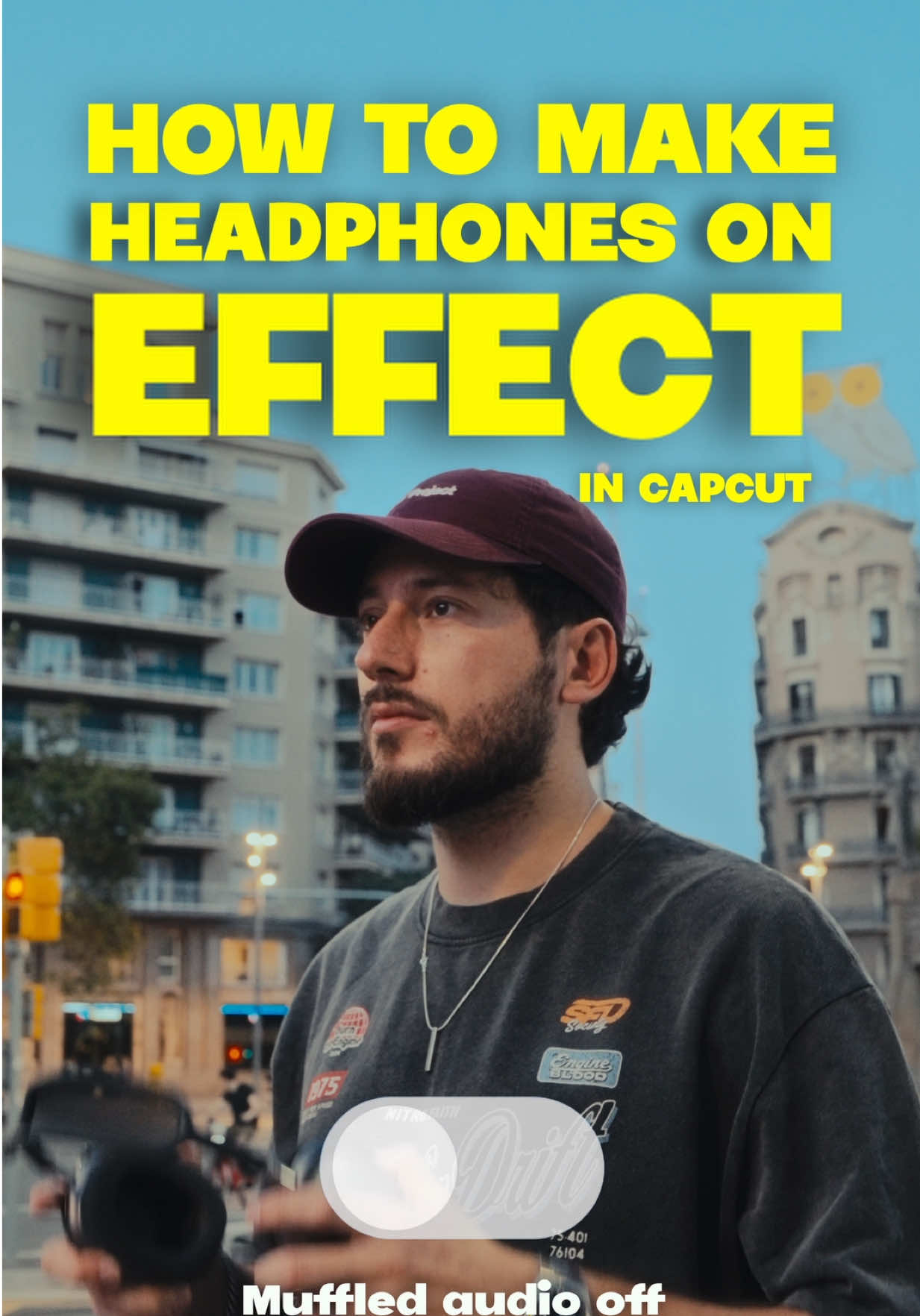 SAVE this tutorial for your next videos!  This effect has different names such as muffled audio effect, headphones on effect, low pass effect or underwater effect.  Unfortunately it’s is paid in CapCut.  If you want to do it for free use Davinci Resolve and drag the „AUlowpass” effect to your timeline. Set the frequency at around 700 hz.  #cinematic #filmmaker #howto #soundeffects 