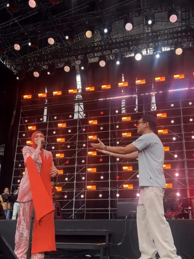 ada yang tiba tiba duet nih😍 #Afgan #SitiNurhaliza #BukanCintaBiasa #Pestapora2025 