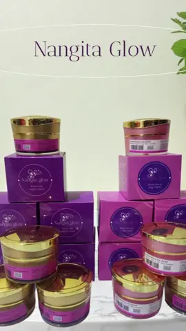 Nangita glow mampu mengatasi masalah flek hitam membandel, kulit kusam, beruntusan, dan jerawat #glowing #creamflek #skincare #fyp 