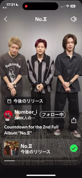 Countdown for the 2nd Full Album 