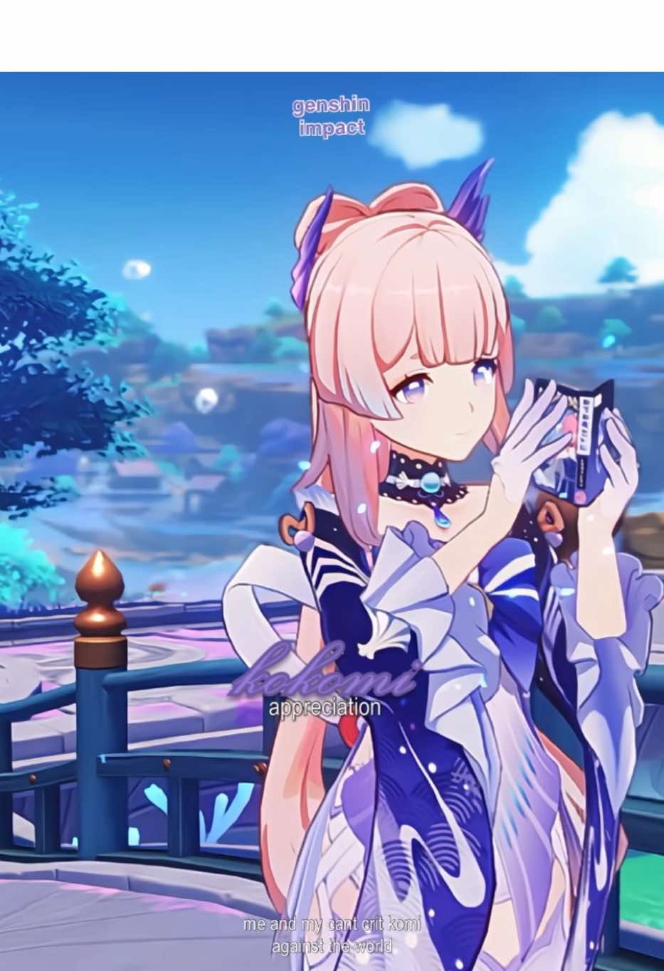#KOKOMI — no stop i actually love all my characters 💔 (KOKOMI WORLD DOMINATION!!)  #GenshinImpact #viral #fyp #hoyocreators   @𝜗 𝐟𝐞𝐢 ˚₊ @*ੈ✩‧₊˚Goddess_ofjustice >ᴗ< @norahfaye﹒ৎ @. ݁ mizu  ꫂ᭪ ݁˖ @𑣲 faeri @⁺ dajana ˖ ֹ੭୧ @݁₊ᥴһᥱrrᥡ ࣪ ⋆ @⋆  ˙ gwen  ⟡ @.𝘀𝗮𝗶𝗸𝗮𝗮 .ᐟ @⋆ lucien  ݁ 𝜗ৎ @⋆𐙚₊˚⊹🍒 @⌗ 𝗵𝗮𝗻𝗻𝗮𝗵 · 𖦹´ @⎯    sakura   ˖    ♡ @★ ꒷ 𝓜𝕚͟𝘀 .ᐟ @☆ 