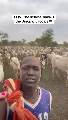 In South Sudan 🇸🇸 to be considered wealthy, you must have cows, I mean thousands of cows. This is the community that rejects $2M dollars for 300 cows. You are not considered rich if you have a million dollars but own no cattle. In fact, they will call you Abuor, to loosely mean a poor man. Meet the young richest men. #fyp #viralvideos #viral #southsudantiktokers🇸🇸 #foryoupage 