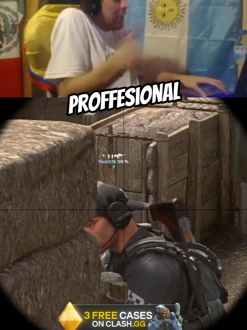 Bro dont need him #fyp #csgo #cs2 #csgofunny #csgomemes 