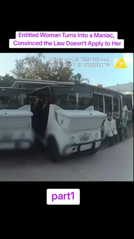 Entitled Woman Turns Into a Maniac, Convinced the Law Doesn't Apply to Her  #cops #police #bodycam #bodycamcops #policeofficer 