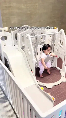 Unli swing & slide with this aesthetic playground set! 💗 #playground #slide #swing #foryou 