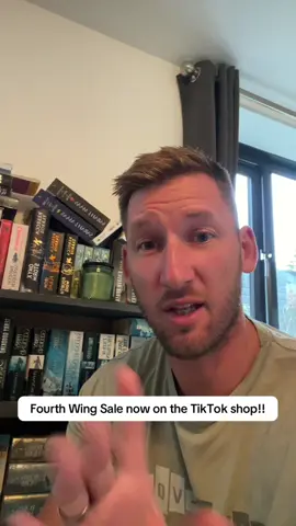 Rush to the TikTok shop now as The Empyrean Series (Fourth Wing) has 56% off!!! #BookTok #tiktokshop #theempyreanseries #fourthwing #rebbeccayarros 