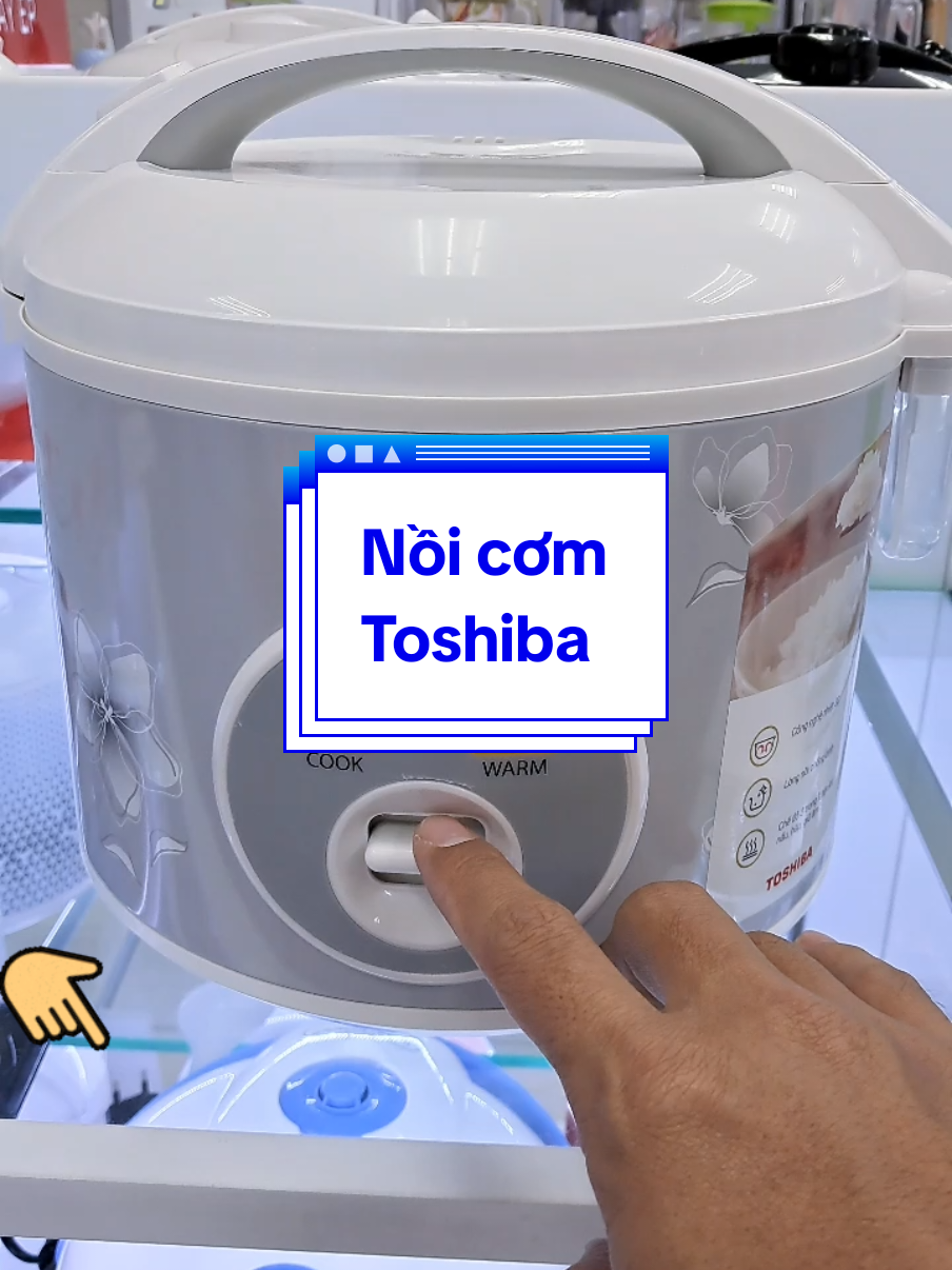 @Tony Xía Review Nồi Cơm Điện Toshiba RC-10JFM [ dung tích từ 1lit đến 1,8lit , giỏ hàng có nồi cơm cơ và nồi cơm điện tử ]#xuhuong#tiktok##