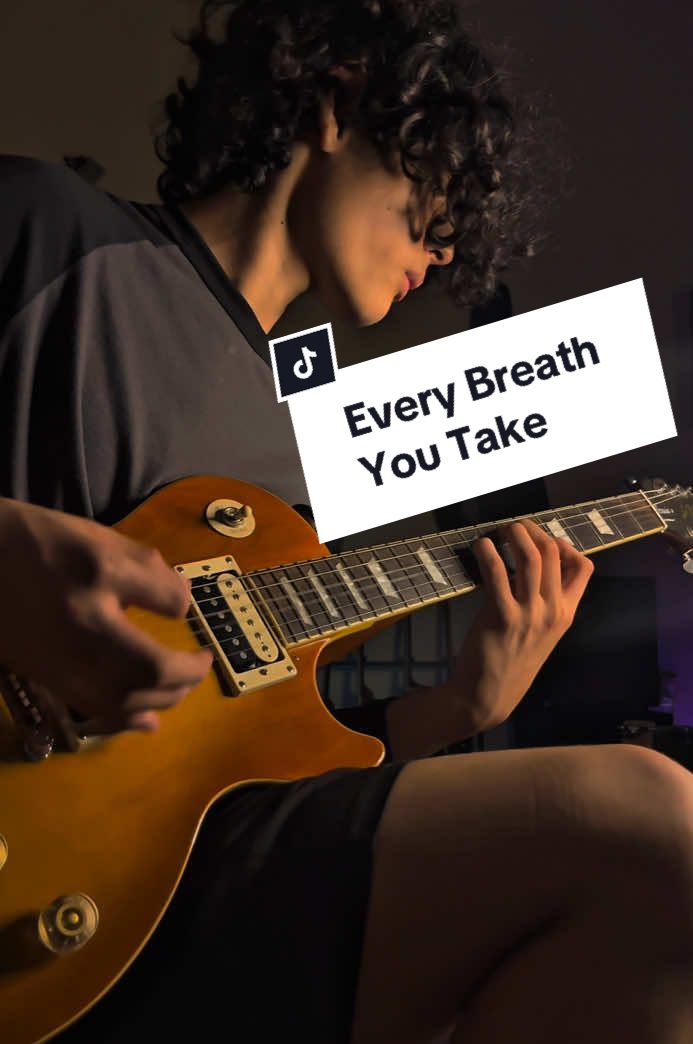 Every Breath You Take - The Police 👮‍♂️#everybreathyoutake #thepolice #guitar#electricguitar