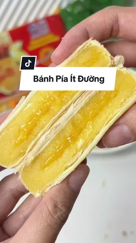 Bánh Pía này á đã được giảm đường rồi, nên mình ăn ko ngọt nhiều đâu mấy bà #banhpiatanhuevien #banhpiaitngot #review #food #sangthichanvat 