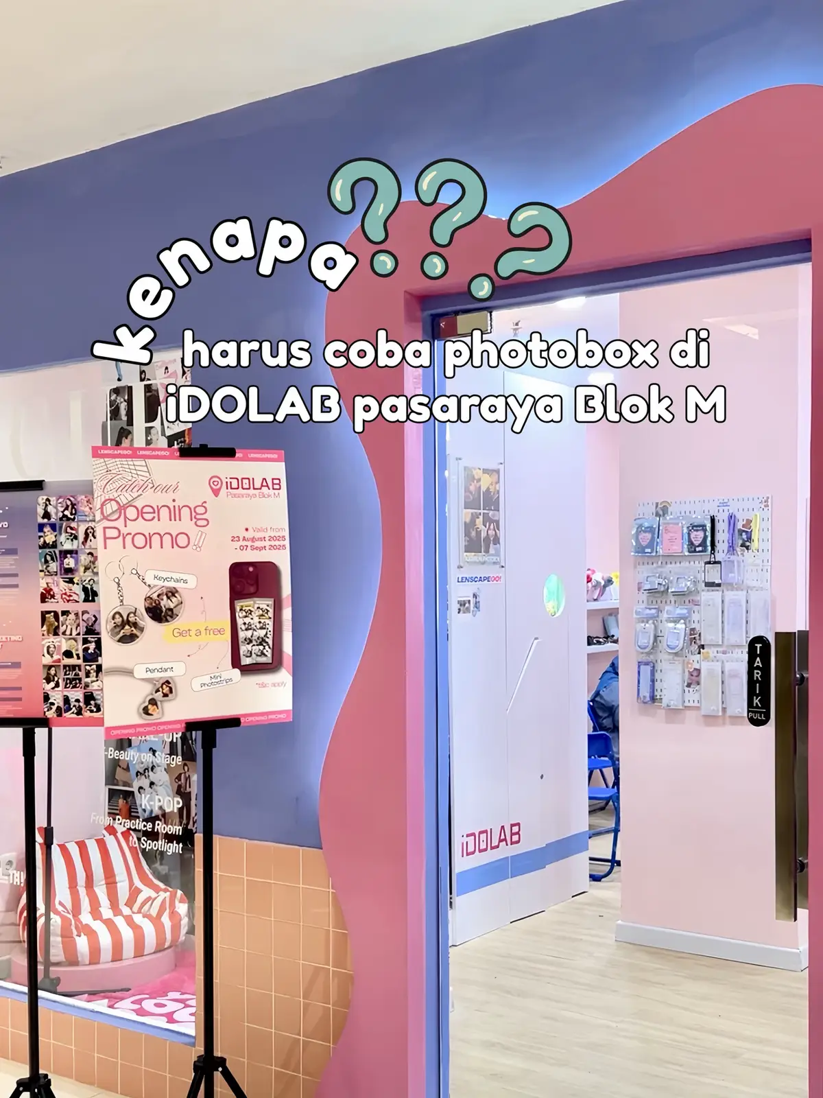 cepatt ajak pacar & bestie kalian buat photobox disini!! 😡🥹🫵💕 . 📍LenScape Studio (iDOLAB, Pasaraya Blok M) #placetogojkt #photobox #blokm #rekomendasitempat #foryou 