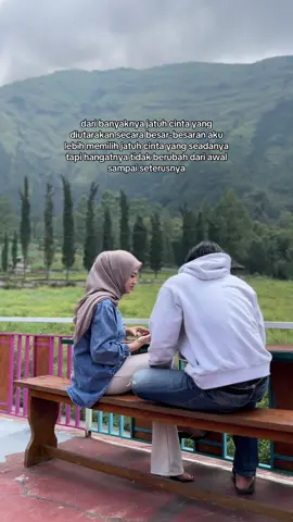 gapapa kalo mesranya kecil kecilan tapi cintanya harus kekal selamanya yaaa!