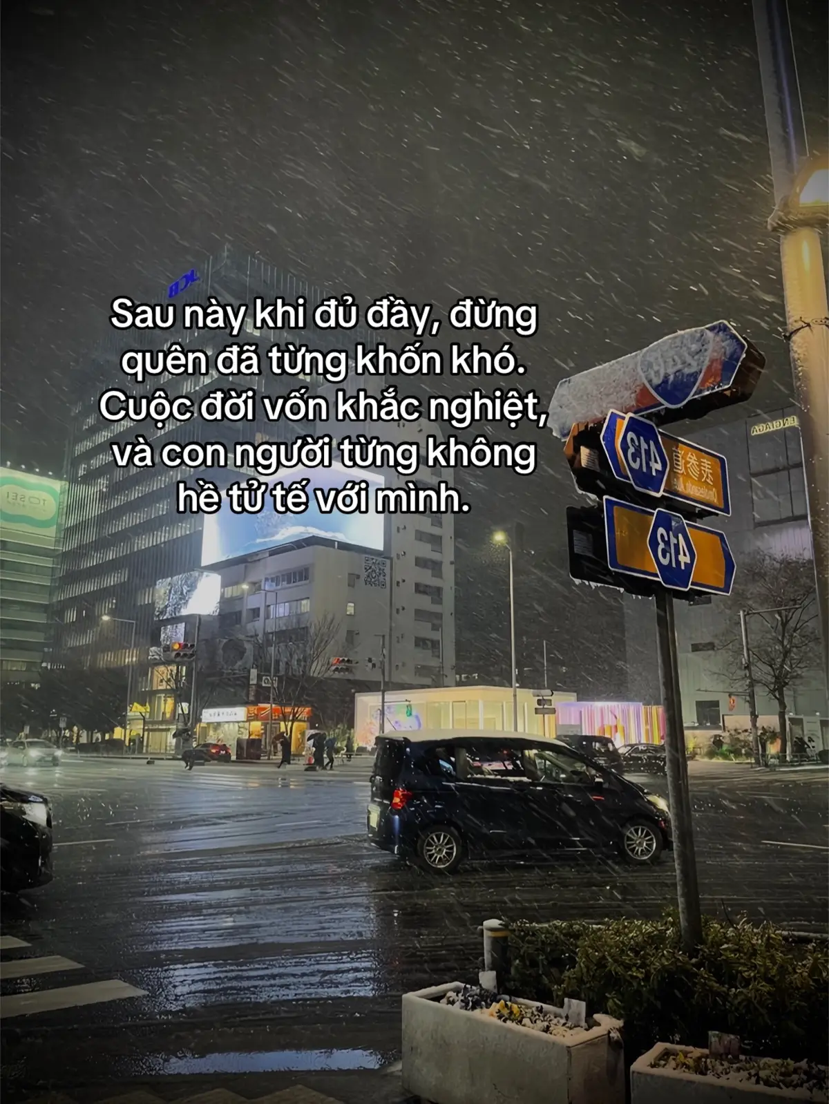 Sau này khi đủ đầy, đừng quên đã từng khốn khó. Cuộc đời vốn khắc nghiệt, và con người từng không hề tử tế với mình.#xuhuong2025 #tamtrang #cuocsong 