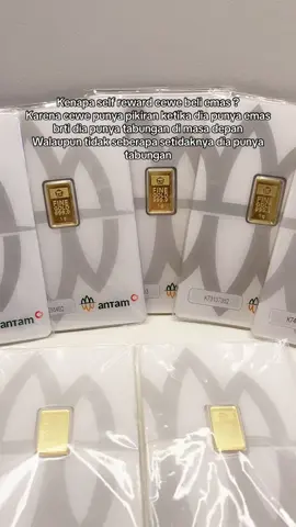 Walaupun tidak seberapa, setidaknya punya 🥰 #antam #antamkediri #logammulia #fyp #fypage 