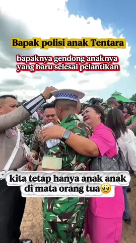 BAPAK POLISI ANAK TNI #fyp  #viral #sorotan  #semuaorang #news 