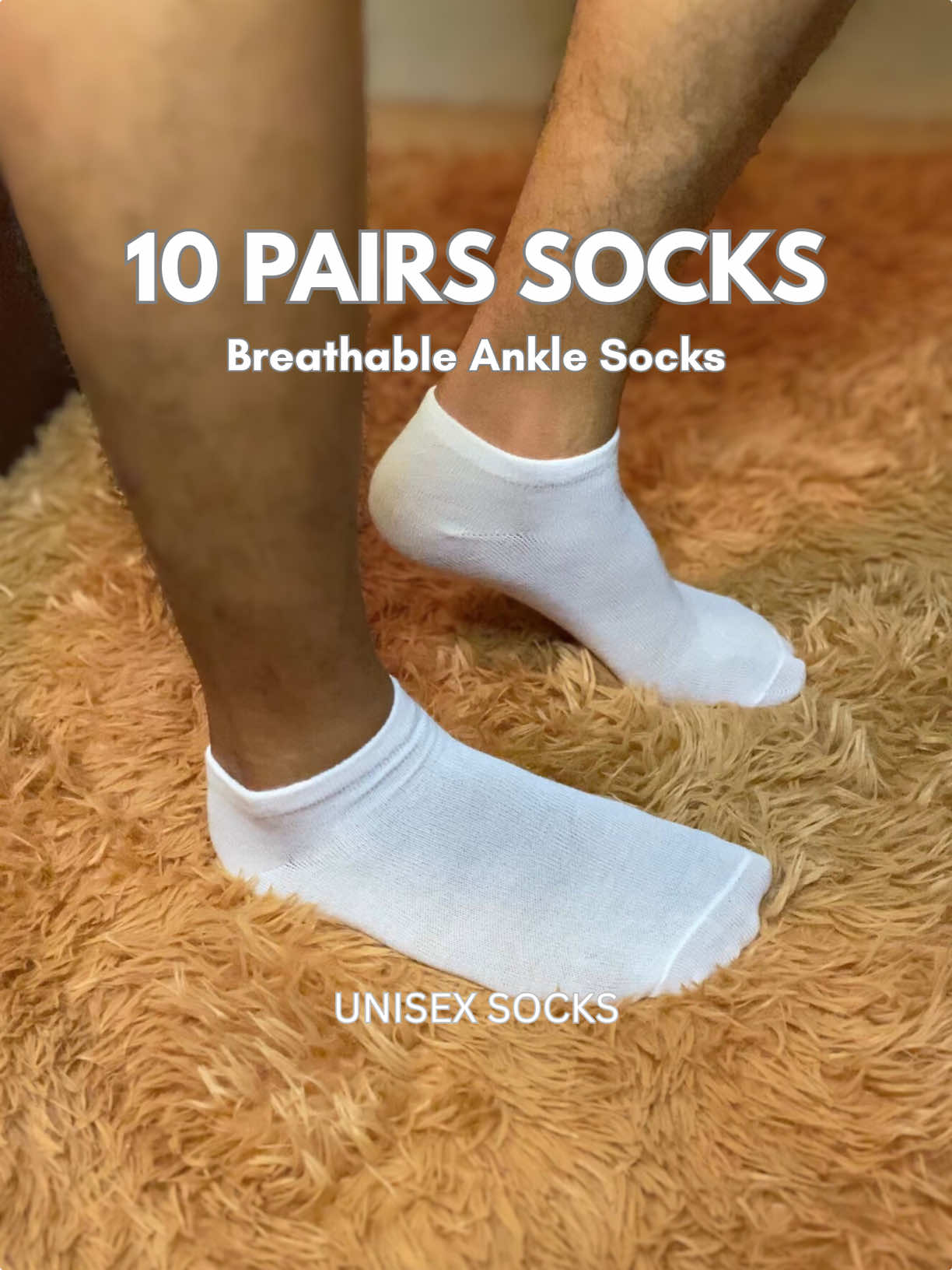10 Pairs Unisex Socks Cotton Plain Black/White Korean Summer Breathable Ankle Socks #socks #socks10pairs #socksformen #whitesocks #schoolsocks 