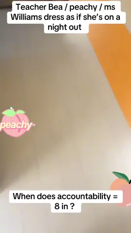 #fyp #messy #teachersoftiktok #teacherbae #peachy 