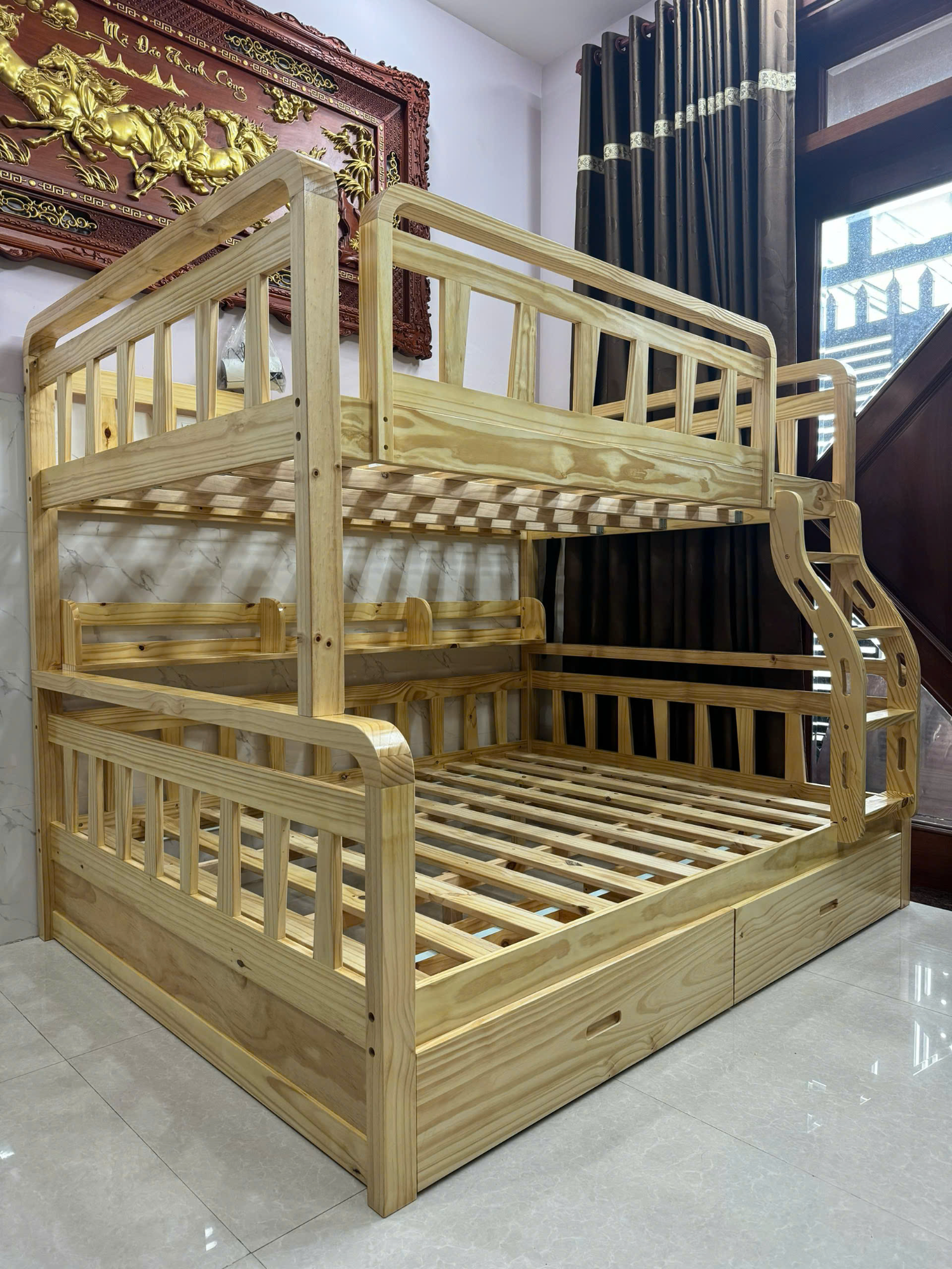 Giường tầng BIN trên nhỏ hơn dưới nhiều kích thước #giuongtangdav #giuongtang #giuonghaitang #giuongngu #congaiyeu #GiườngTầng #GiườngTầngGỗThông #giuong #giườngtầngbiênhòa #GiườngHaiTầng #GiườngTầngGiáRẻ #treem #GiườngTầngTiệnLợi #GiườngTầngDAV #ShipHàngToànQuốc #giườngtanglux #GiườngTầngNgườiLớn #NộiThấtCaoCấp #contrai #GiườngTầngXuấtKhẩu