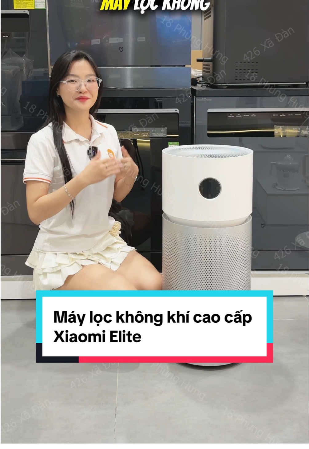 Máy lọc không khí cao cấp Xiaomi Elite #xiaomi #xiaomistorehanoi #xiaomihanoi #MistoreHaNoi #emxinhxiaomi 