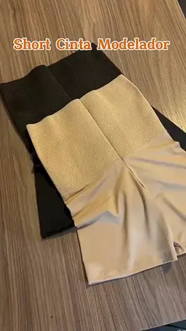 Bermuda Modeladora Anágua Cinta Short Feminino Modelador Alta Compressão R ...