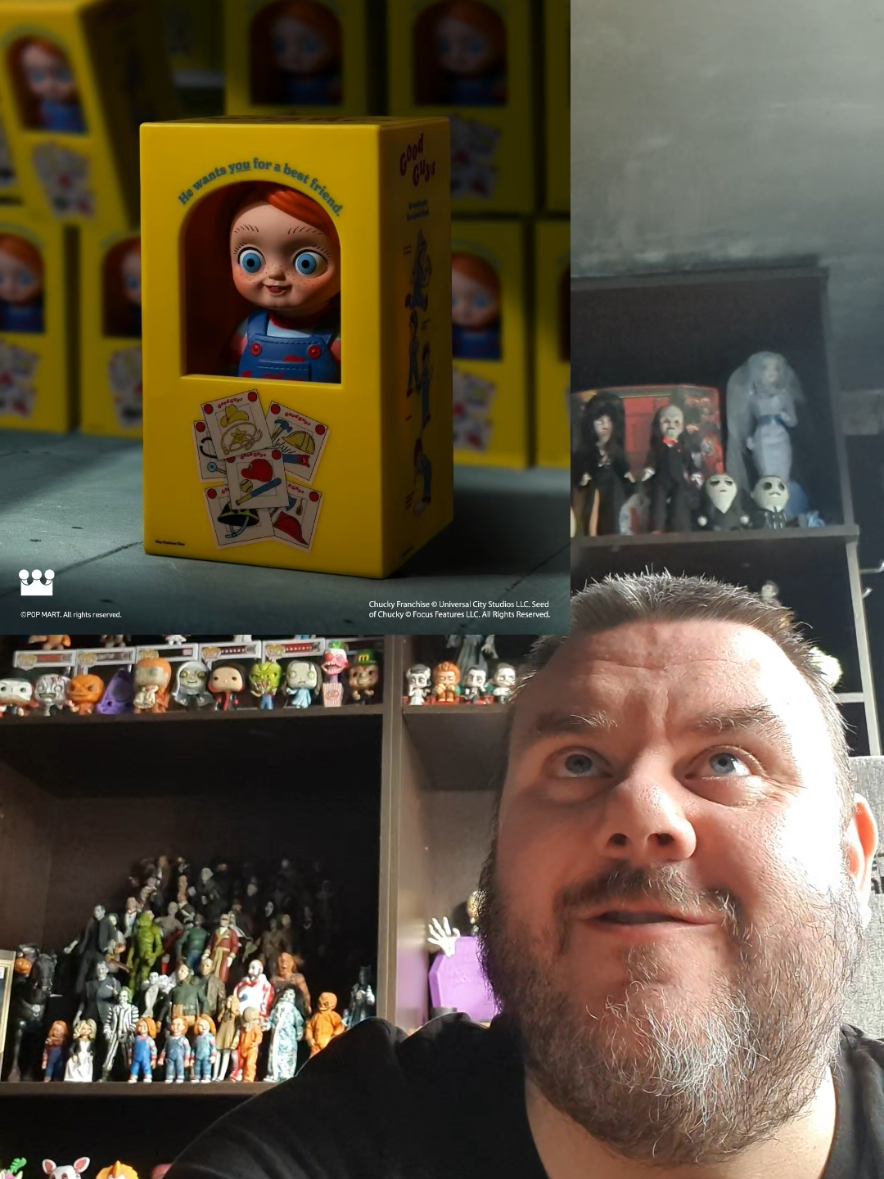 New Chucky Pop Mart Series Arrives 12th September!!! CHASE REVEALED!!!  Chucky creeps back into the spotlight this September with the brand-new Pop Mart Chucky Franchise Blind Box Series! 🔪 With 10 figures to collect (including a rare Chase!), this drop is perfect for horror fans and art toy collectors alike. The set officially releases September 12th, 2025 — just in time for Halloween season. Are you hunting the full line, or just hoping to score the Chase? Let me know in the comments which figure you’re after! OFFICIAL INFO FROM POP MART INSTAGRAM;   🎃 Chucky creeps back into the spotlight—just in time to turn up the chills this Halloween. Chucky Franchise Series Figures Release date: 09/12/2025 To determine the local release time, please refer to the local POP MART account or channel in each respective country or region. #POPMART #chucky #universalstudios #chuckydoll #chuckydoll  @POP MART  @POP MART United Kingdom Online  @POP MART US 