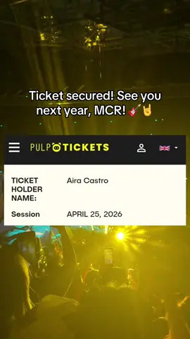 Unang Gastos sa 2026 haha. See youuu, Black Parade! 🤘 #mcr #mychemicalromancephilippines #blackparade #foryoupagе #fyp