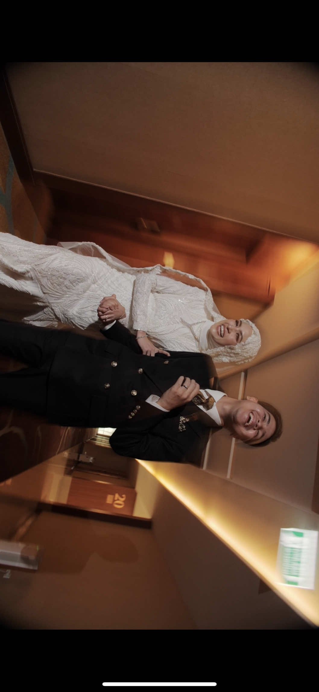 With every step, we create our own fairytale 🏰✨ #V_armChareefthewedding