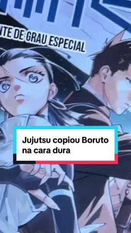 Respondendo a @.  Jujutsu Kaisen copiou Boruto na Cara dura mesmo #jujutsukaisen #gojo #gojousatoru #sukuna #jujutsu 