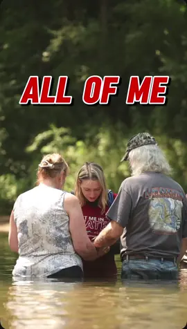 Not part of me, ALL of me. #jesus #disciple #baptism #meetmeinthewater