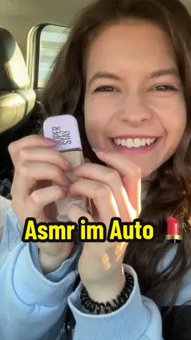 Ich schminke dich im Auto 🥰 #Asmr