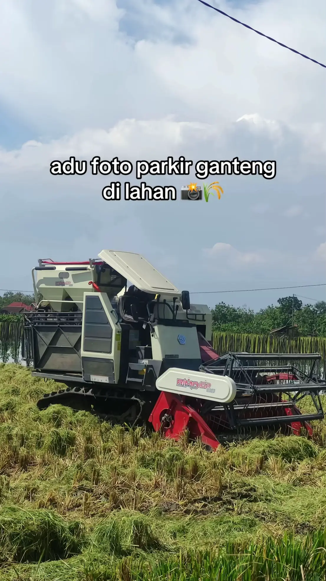 #maxxibimo102 #combineharvester #foryou #viral #fyp