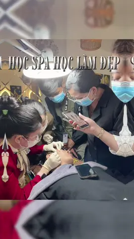 Học spa #chamsocdaseo#chamsocda#chamsocdamun#chamsocdanam#tanbinh     