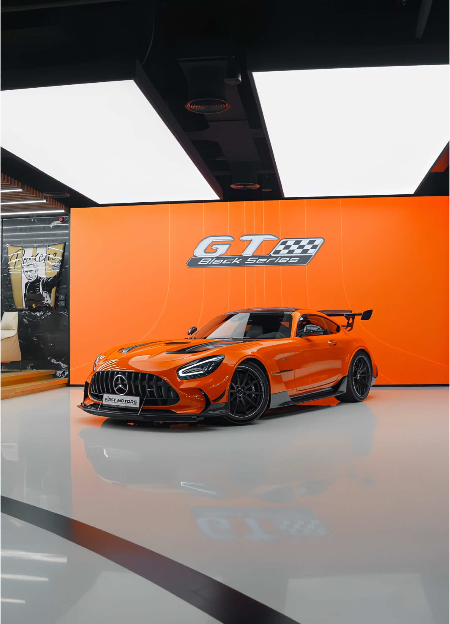 Sometimes, life’s simpler with AMG 🧡 - 2021 Mercedes-Benz AMG Black Series #fyp #dubai #mercedesbenz #gtblackseries #cardealership #sportscars