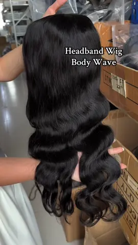 Headband Wig  Body Wave #fallfreshness #blinghair #humanhairwig #gluelesswig #fyp 