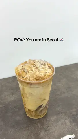 Banana milk coffee from 7 eleven 🥰 #seoul 