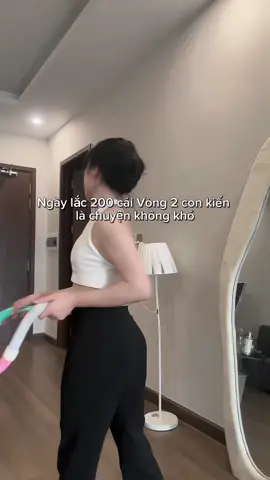 Muốn Eo con kiến chăm chỉ lắc vòng nha ce #uyenriviu #xuhuong #vonglaceoloxo #phongsport247 #gym 