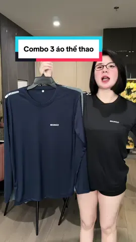 Combo 3 áo thể thao nam
