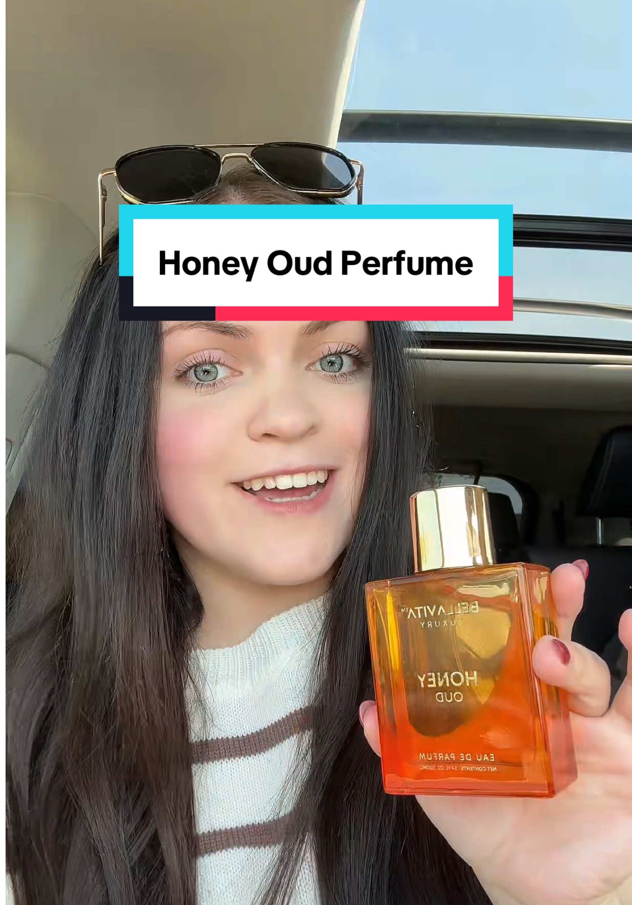 This is such a sweet luxury honey perfume that smells so good! #perfume #luxuryperfume #bellavita 