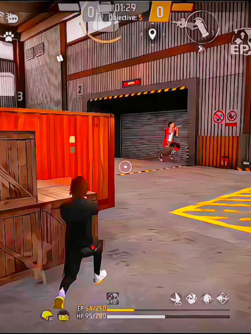 free fire lone wolf op one tap game paly #tawani #ff #freefire_lover #tanha #viral 