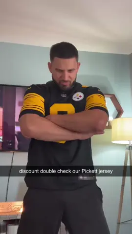 reduse, reuse, recycle your Pickett jersey! @Pittsburgh Steelers @Preston Faith #gameday #steelers 