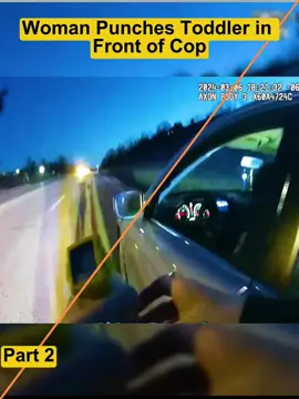 Woman Punches Toddler in Front of Cop #copsoftiktok #cops 