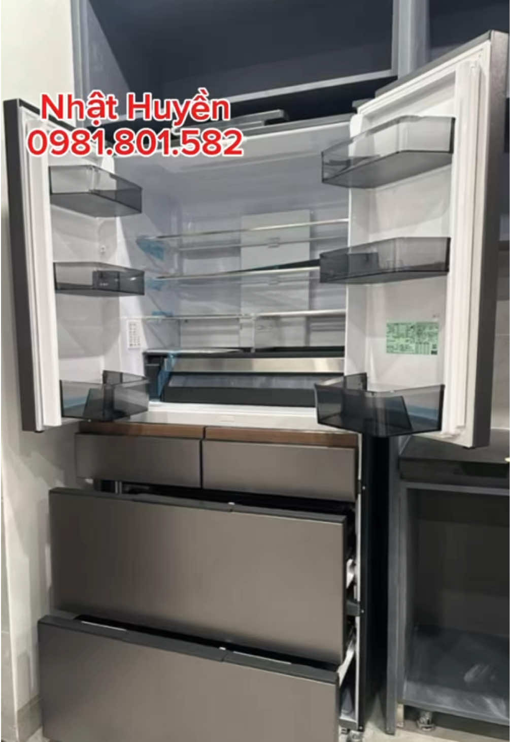 Tủ lạnh Hitachi Nhật nội địa R-GXCC67V 67V 670L 2024-2025 #hitachi #tulanhnhat #hangnhatchinhhang 