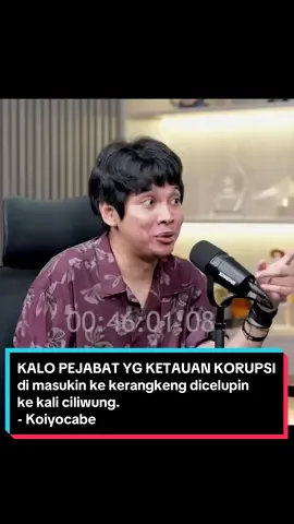 Setuju gk,kalo pejabat korupsi dicelup di kali ciliwung ? #creatorsearchinsights #korupsi #nextambition #koiyocabe #presidengenz 