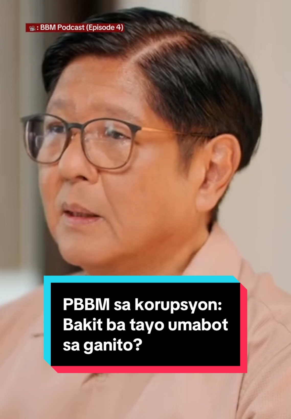 ‘NASHA-SHOCK AKO NA GANITO NA ANG GOBYERNO’ Sa episode 4 ng ‘BBM Podcast,’ sinabi ni Pres. Bongbong Marcos na nagulat siya sa nangyayaring korupsyon ngayon sa gobyerno.  Gagawin daw ng kanyang bubuuing independent body ang lahat upang mawakasan ito. 