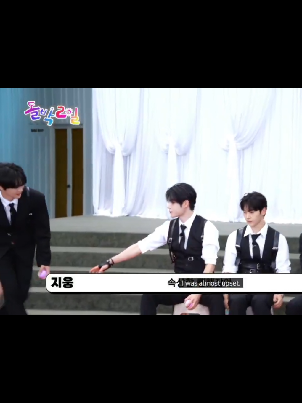 Jiwoong called him Chagiya too but it's not really audible 🥹 Jiwoongie upset that his Chagi went away 🤭 #KIMJIWOONG #JIWOONG #김지웅 #キムジウン #Zerobaseone