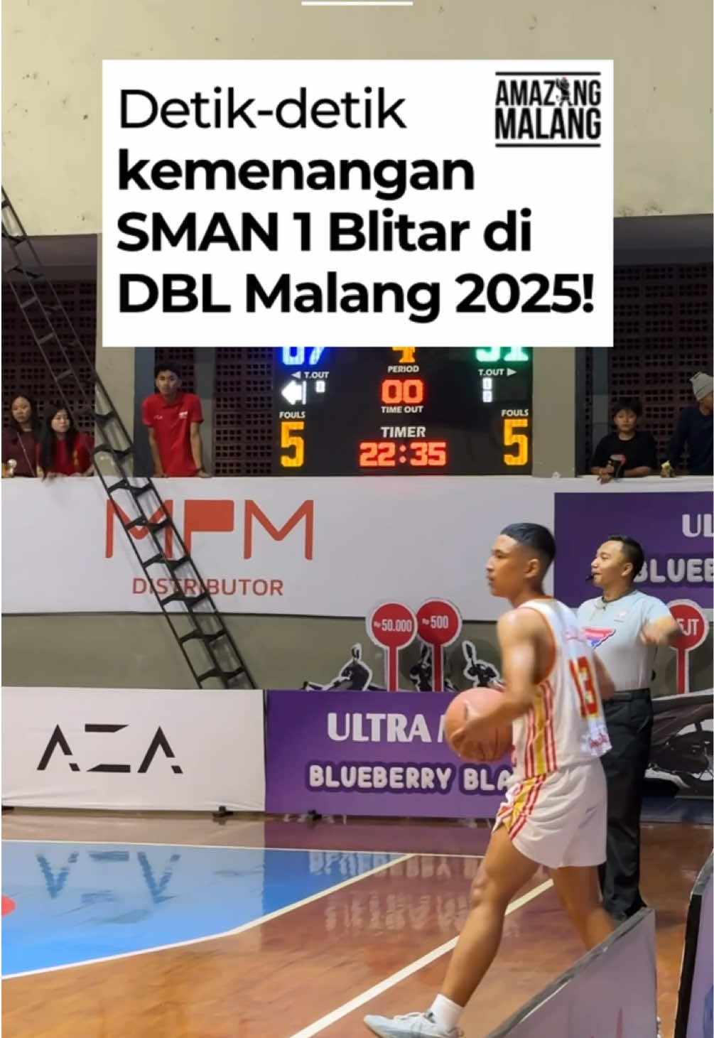 Detik-detik SMAN 1 Blitar juara di DBL Malang 2025! #malang #infomalang #basket #malang24jam #malanghits 